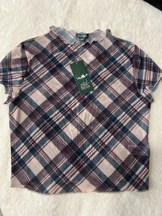 Purpleish mesh top in XS - new with tag - Picture 6 of 6